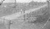 View of Gallagher street in Membertou. Kabatay home at end of street. (Viola Christmas Collection)