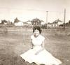 Katy McEwan, view of Gallagher street in back. (Pauline Bernard Collection)