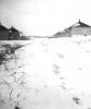 Membertou Street covered in snow.