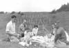 Moore's and Doucette's Picnic. Included Dave and Joanne Moore, Noel and Eliza Moore, Frank and Joan Doucette