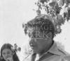 Noel Christmas. St. Anne's day, Membertou. Lee Gould in Background.(Roy Gould Collection)