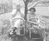 Mr. and Mrs. Noel Moore at their home in Membertou.(Roy Gould Collection)